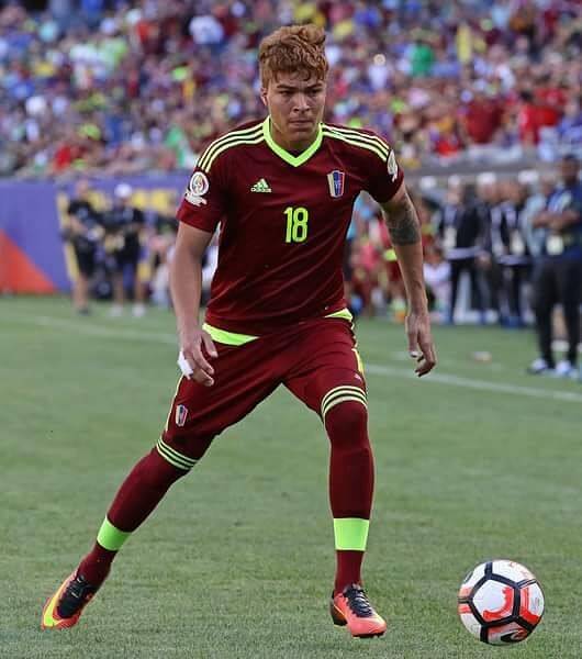 Peñaranda é da seleção venezuelana. Foto: Instagram