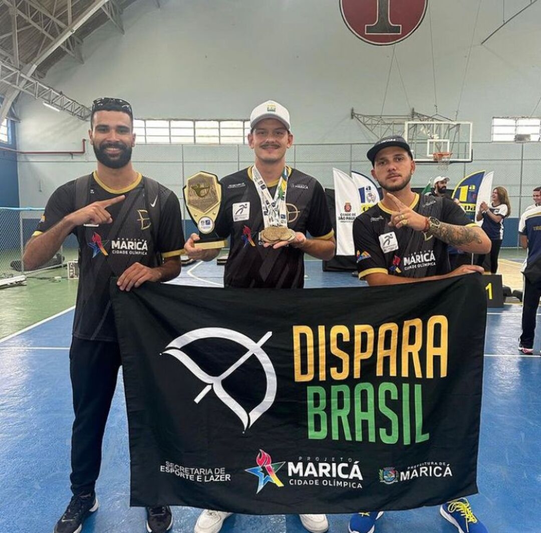 Marcus é membro da equipe Dispara Brasil e participa do projeto Maricá Cidade Olímpica, que é apoiado pela Prefeitura por meio da Secretaria de Esporte e Lazer.  Reprodução: Flipar