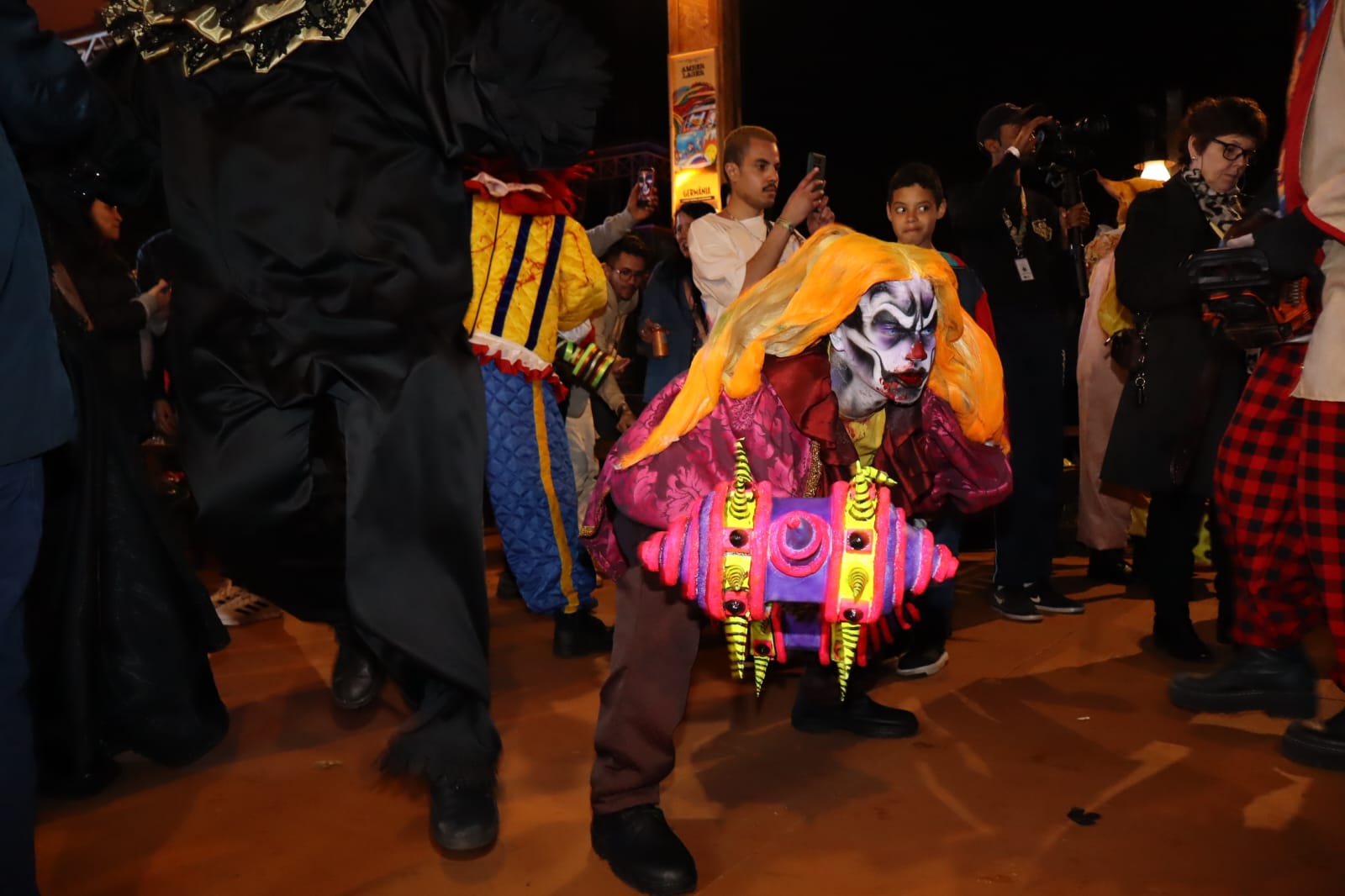 Personagens mais horripilantes do Circo dos Horrores no Hopi Hari. Foto: Pedro H. Lopes