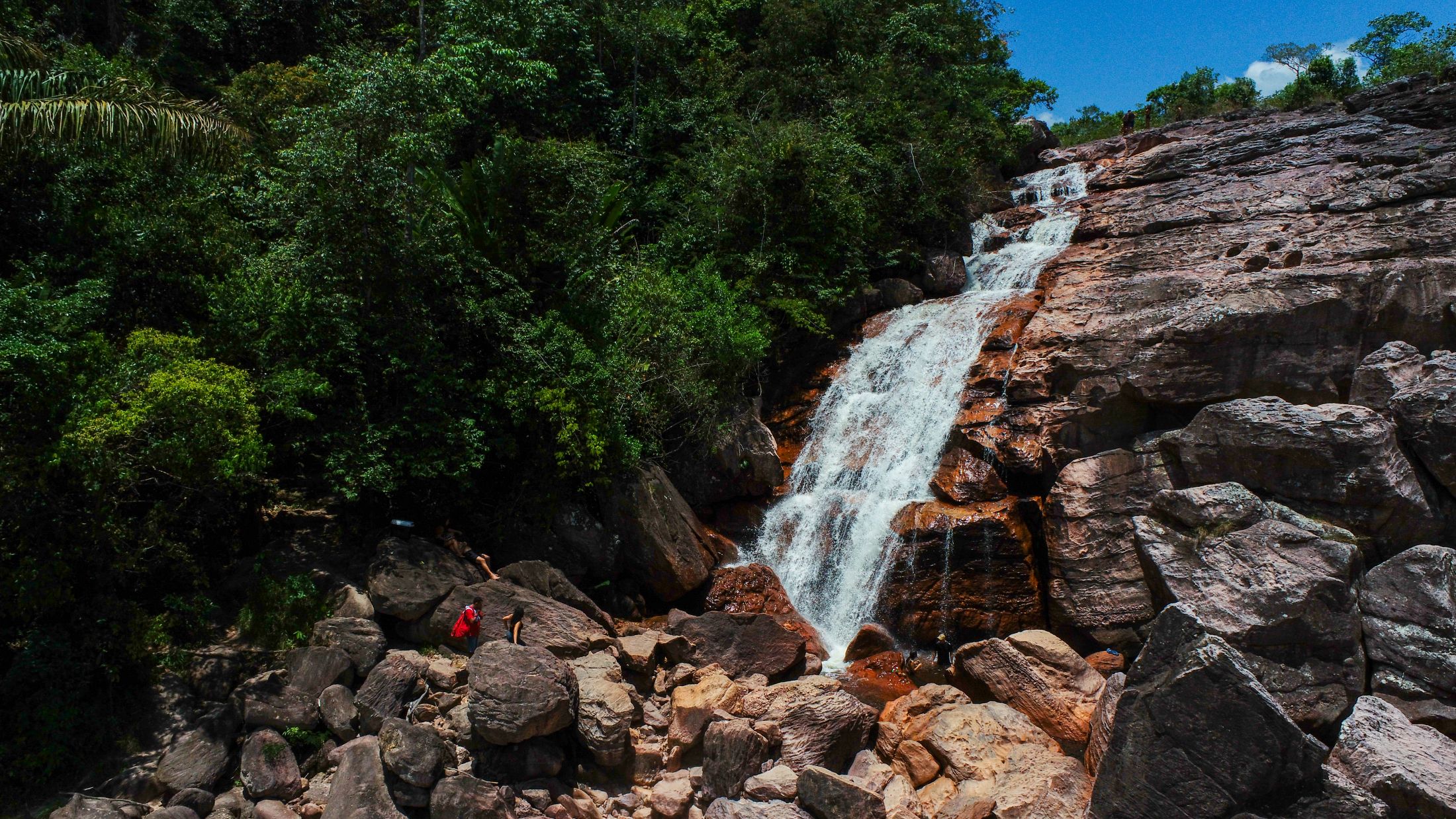 Cachoeira do Paiva - Serra do Tepequém (RR). Foto: Divulgação / Secom Roraima