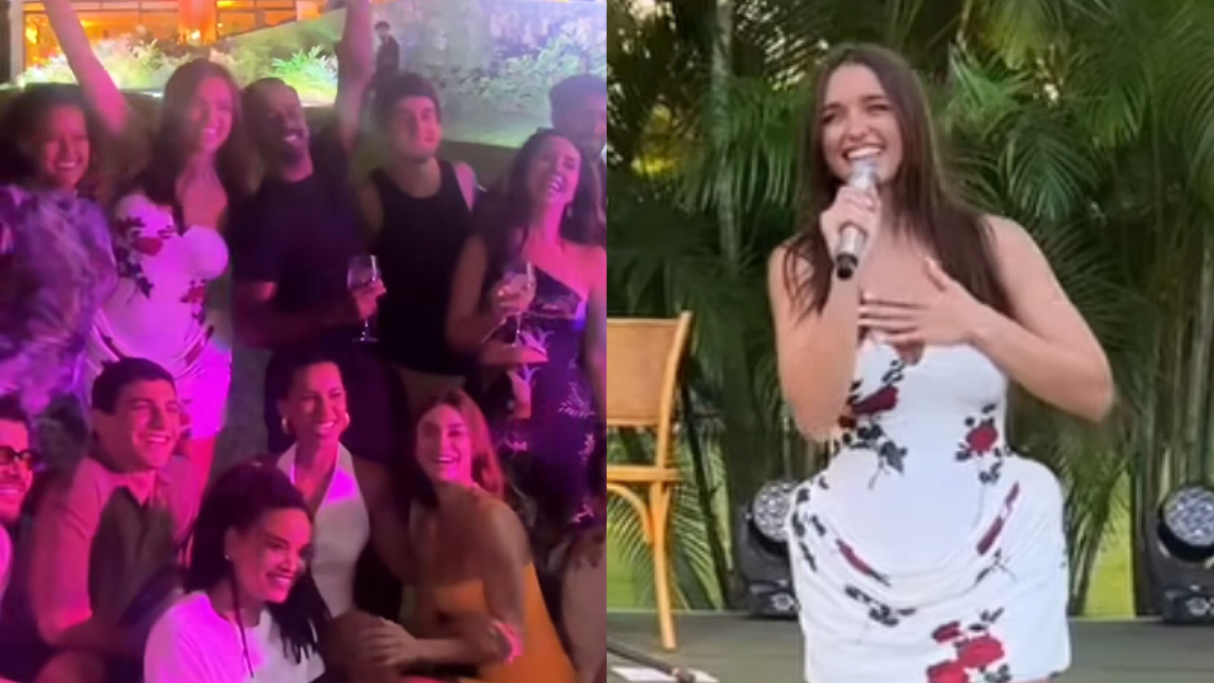 Rafa Kalimann celebrou aniversário ao lado do elenco de 'Família é Tudo' Reprodução Instagram - 8.4.2024