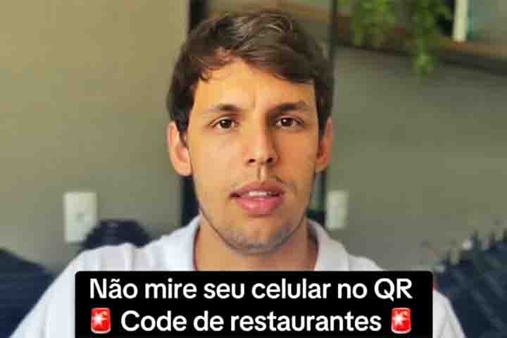 As modalidades de golpe inseridas no endereço eletrônico são variadas, incluindo a recomendação para baixar aplicativos suspeitos e formulários que tentam roubar dados pessoais da vítima.
 Reprodução: Flipar