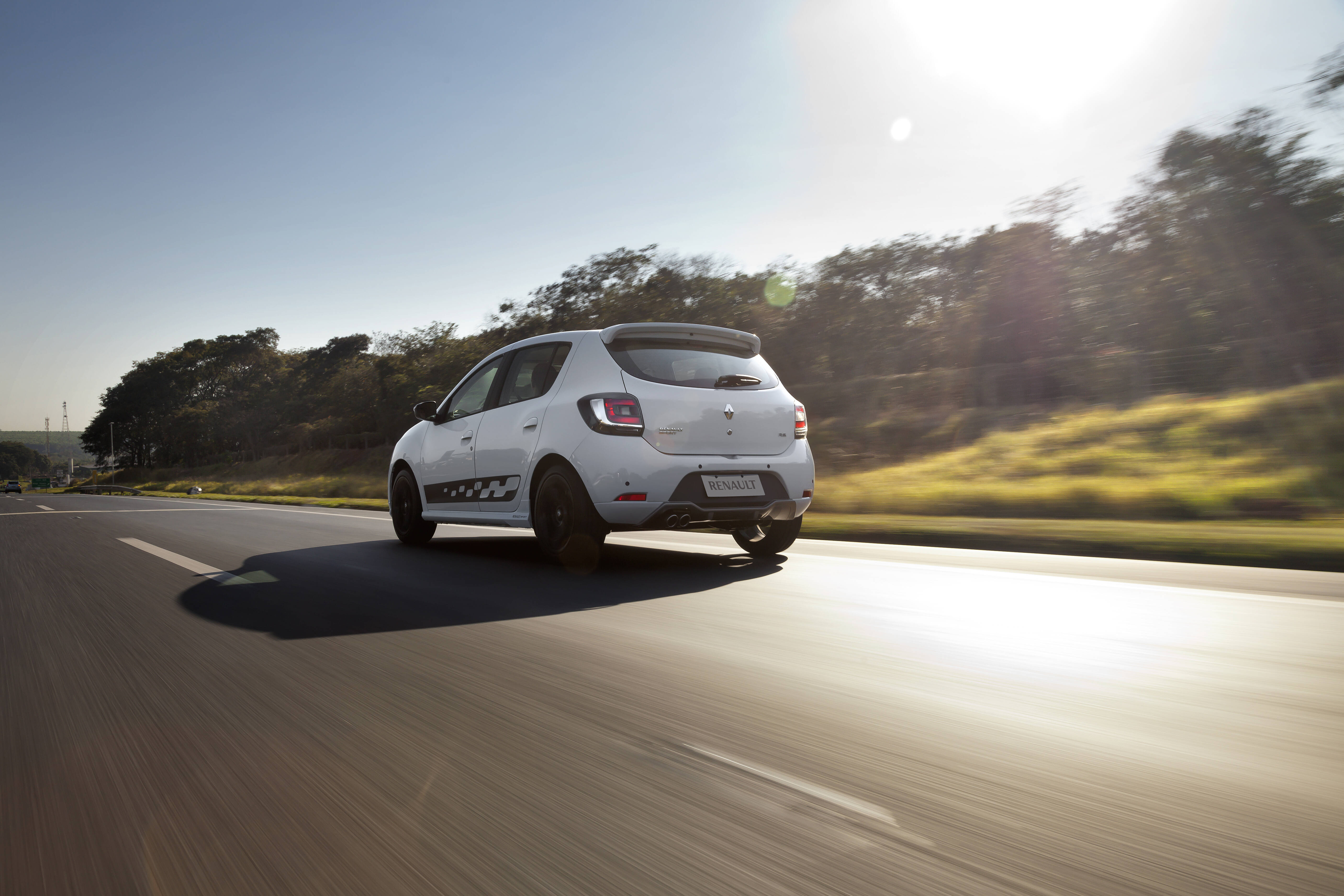 Renault Sandero RS. Foto: Divulgação