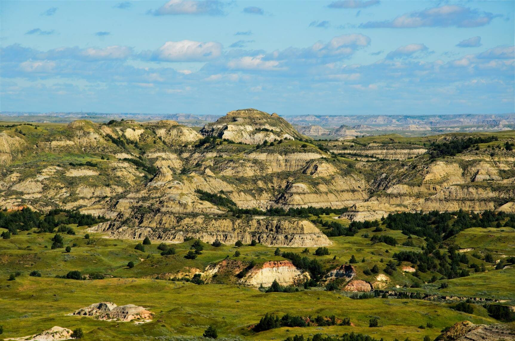 5º - Parque Nacional Theodore Roosevelt. na Dakota do Norte (EUA). Foto: Reprodução