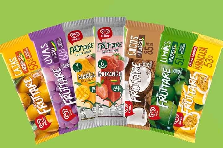 Os palitos premiados são restritos a picolés de cinco sabores da marca Fruttare: abacaxi, coco, limão, morango e uva.  
 Reprodução: Flipar