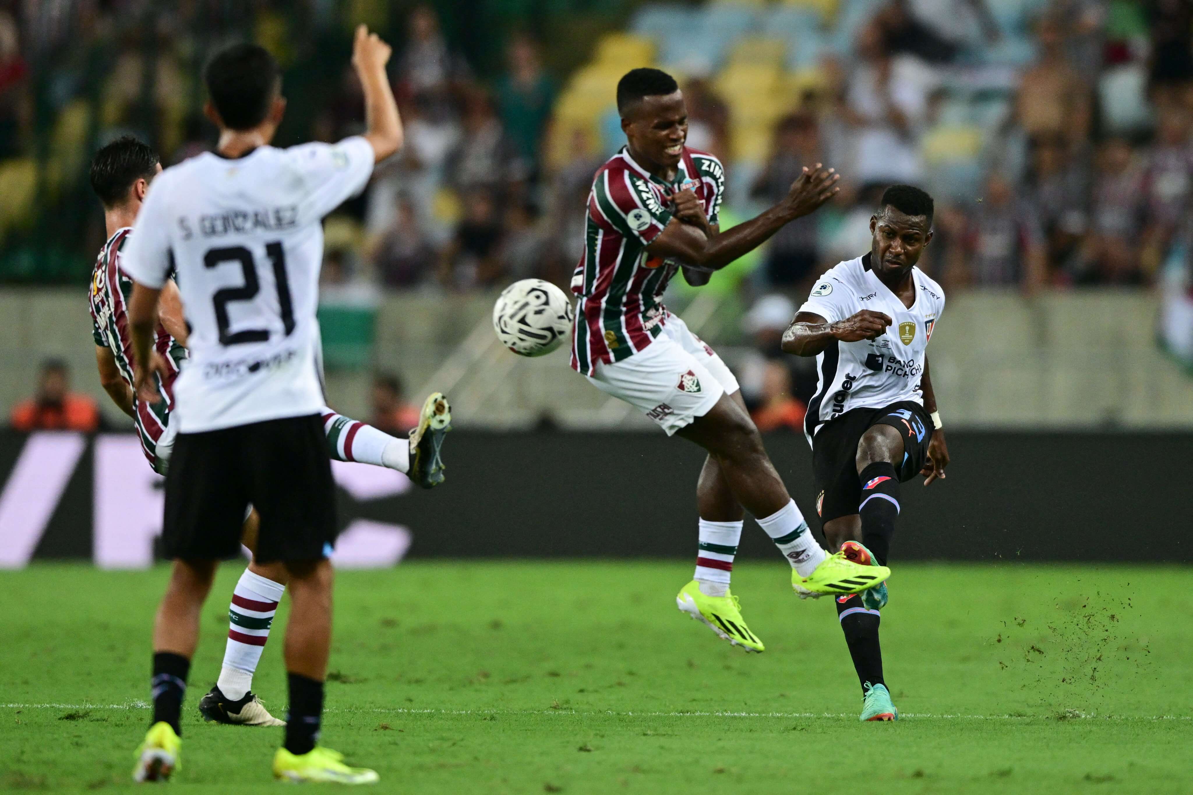 Fluminense x LDU - Recopa Reprodução / Twitter Sudamericana