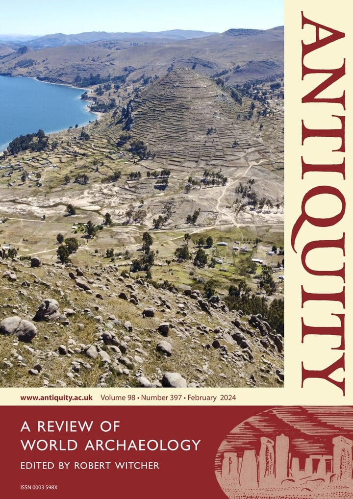 O artigo científico a respeito do tema foi publicado na revista acadêmica Antiquity, dedicada a achados arqueológicos. 
 Reprodução: Flipar