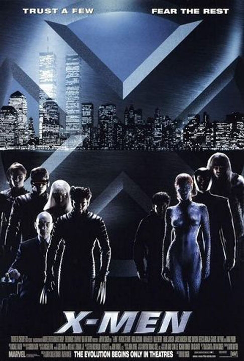 X-Men - Os mutantes já renderam 9 filmes, além de ramificações como os filmes de Wolverine. Música-tema reconhecida ao primeiro acorde. 