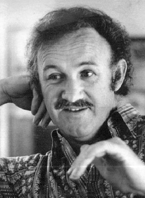 Gene Hackman, cujo nome de batismo era Eugene Allan Hackman, nasceu em San Bernardino, Califórnia, em 30 de janeiro de 1930.  Reprodução: Flipar