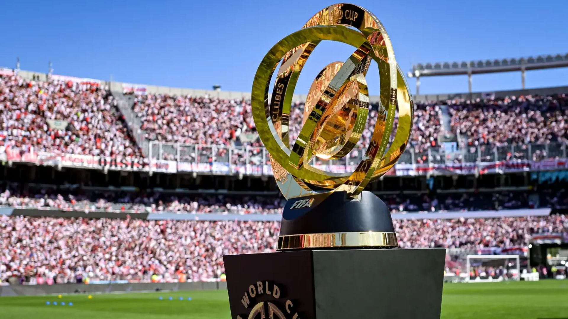 Taça do Mundial no Monumental de Nuñez, casa do River Plata . Foto: Fifa/Divulgação