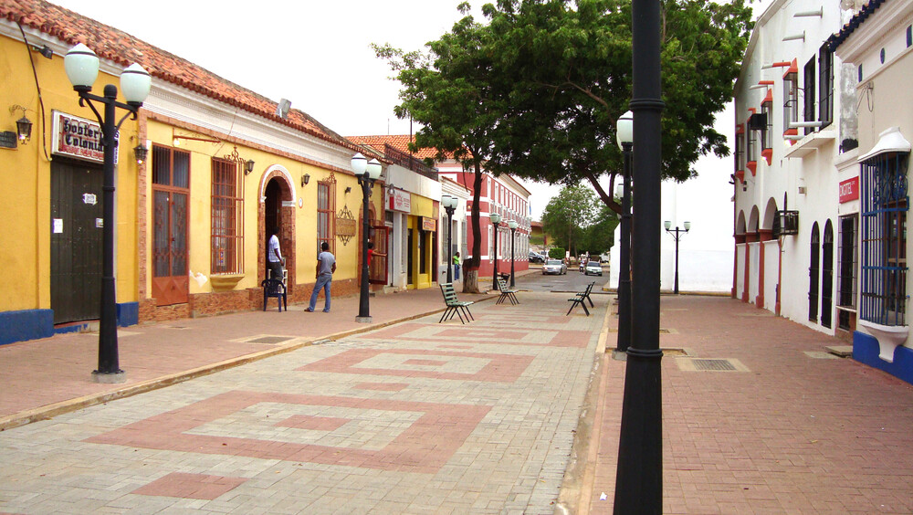 Prédio histórico na cidade de Coro - Venezuela. Foto: Divulgação - Unesco