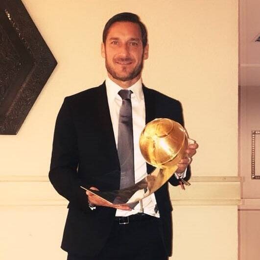 Totti. Foto: Instagram