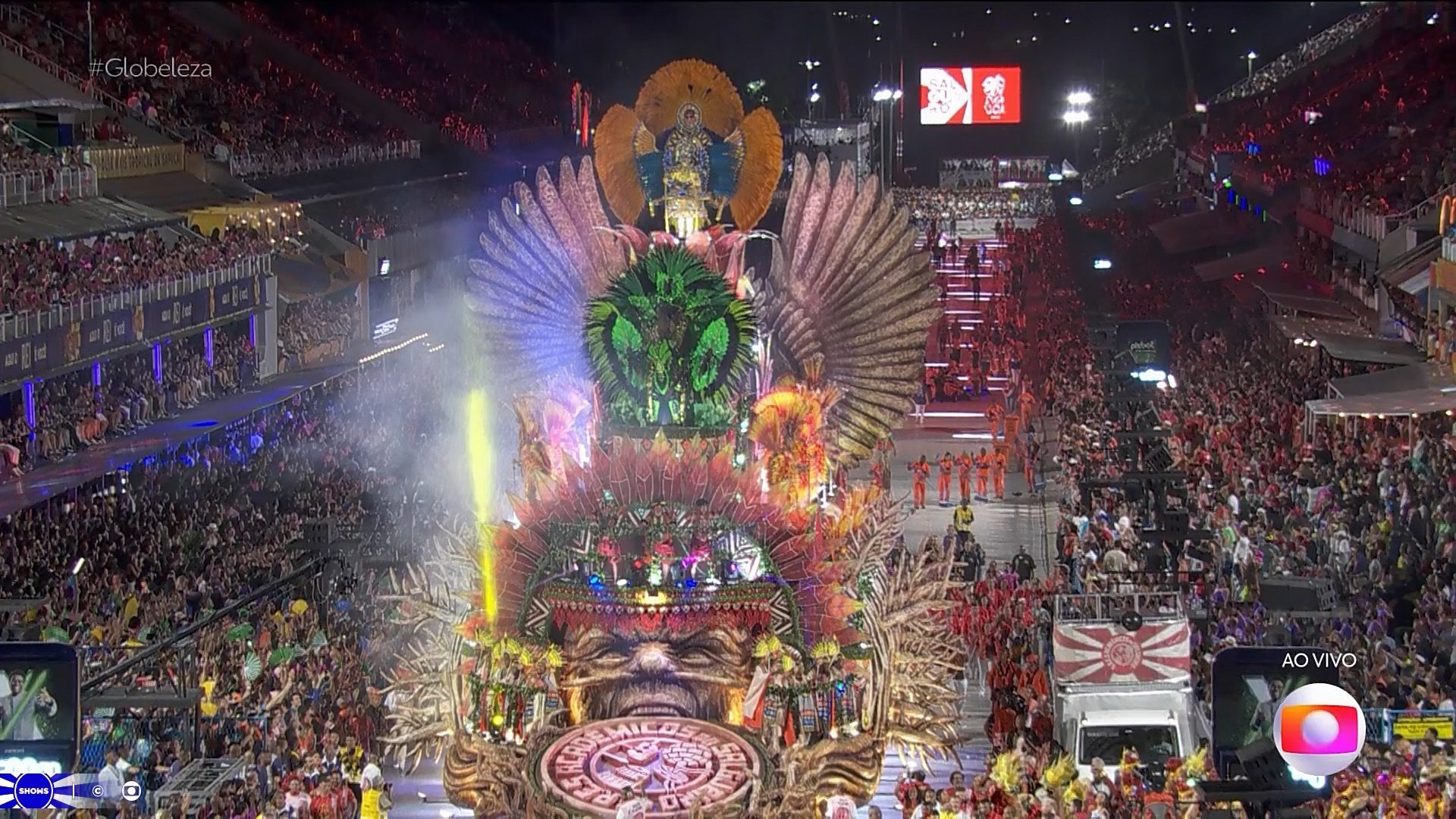 Carnaval RJ: Salgueiro Reprodução/Globo