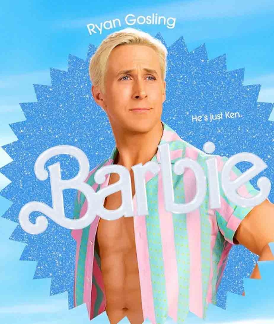 E, finalmente, chegou o desafio de interpretar o boneco Ken. “Nós precisávamos de um cara tão seguro de sua masculinidade que estivesse disposto a interpretar o Ken para uma Barbie, e é necessário um cara viril como Ryan para topar algo assim”, disse a cineasta Greta Gerwig. Reprodução: Flipar