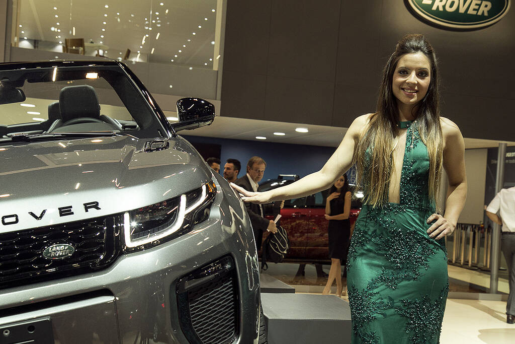 As belas do Salão do Automóvel 2016. Foto: Divulgação