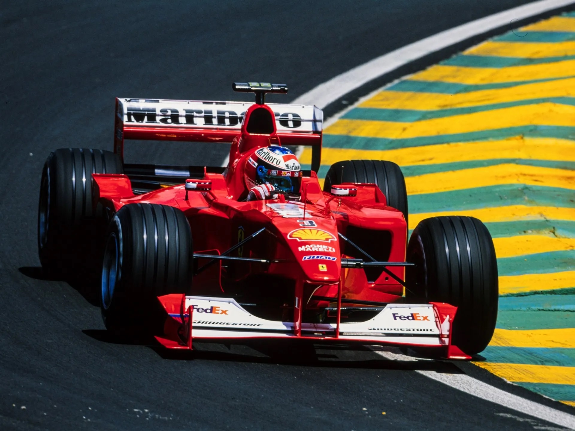 Carro que deu a vitória de Schumacher no GP do Brasil vai a leilão