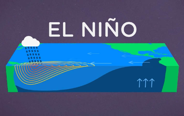 Especialistas explicam que, neste ano, a região está passando por uma seca mais severa devido a dois fenômenos acontecendo simultaneamente. O primeiro deles é o El Niño, que provoca o aquecimento das águas do Oceano Pacífico.