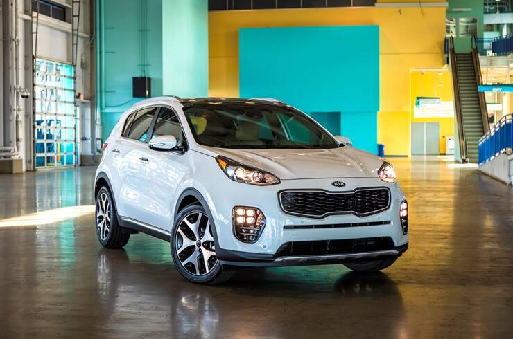 Kia Sportage 2017. Foto: Divulgação/Kia