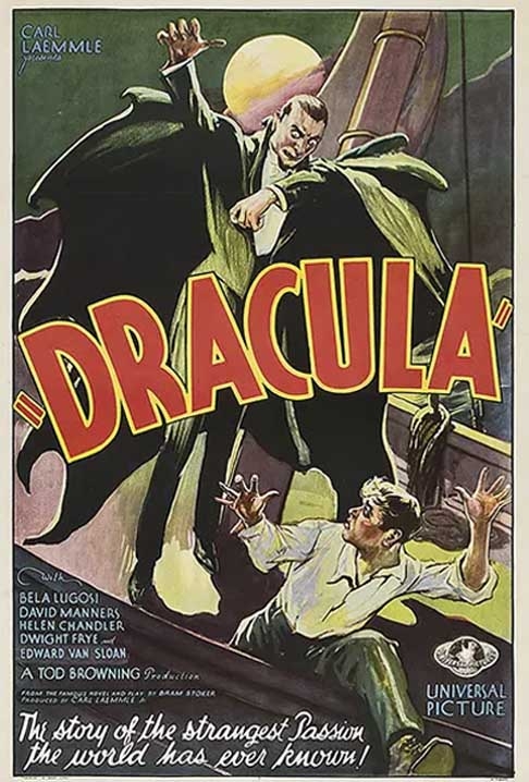 6) Pôster de “Drácula” (1931)
