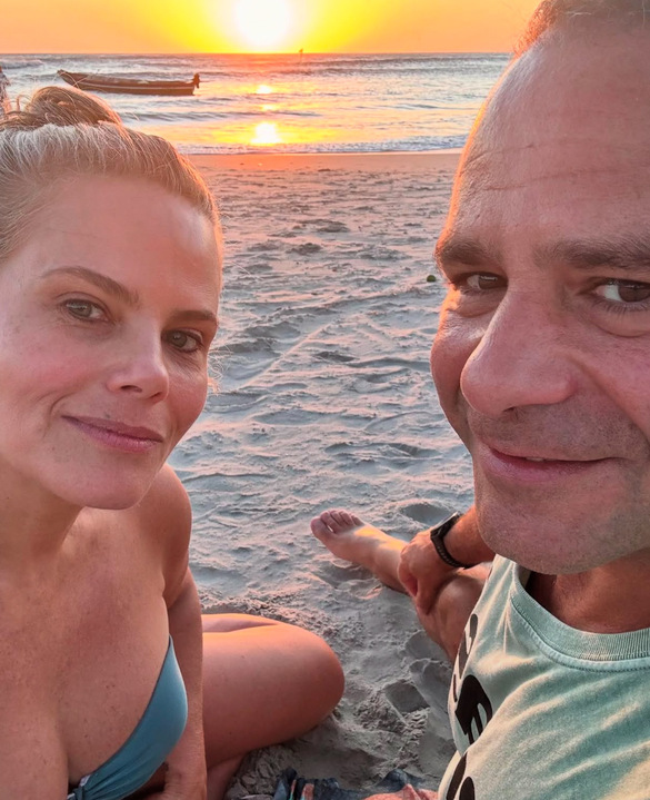 Maria Cândida e Patrick Gontier. Foto: Reprodução: Instagram/@mariacandidatv