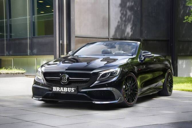 Brabus S63 Cabriolet. Foto: Divulgação