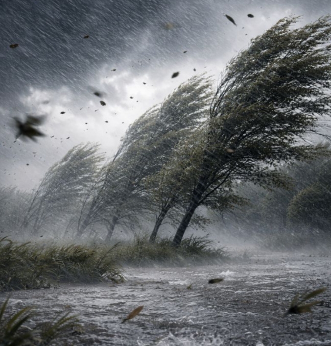 O fenômeno ocorre porque correntes de vento muito fortes conseguem elevar organismos leves da superfície da água. Quando essas formações perdem força, os animais caem junto com a chuva, criando a cena curiosa que impressiona moradores. Reprodução: Flipar