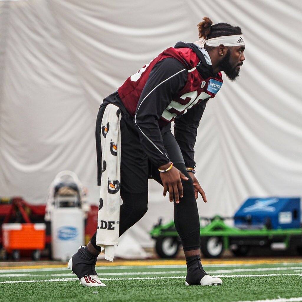 Washington segue treinando. Foto: Instagram