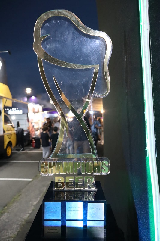 Troféu será entregue à cervejaria campeã no próximo domingo. Foto: Foto: Pedro H. Lopes