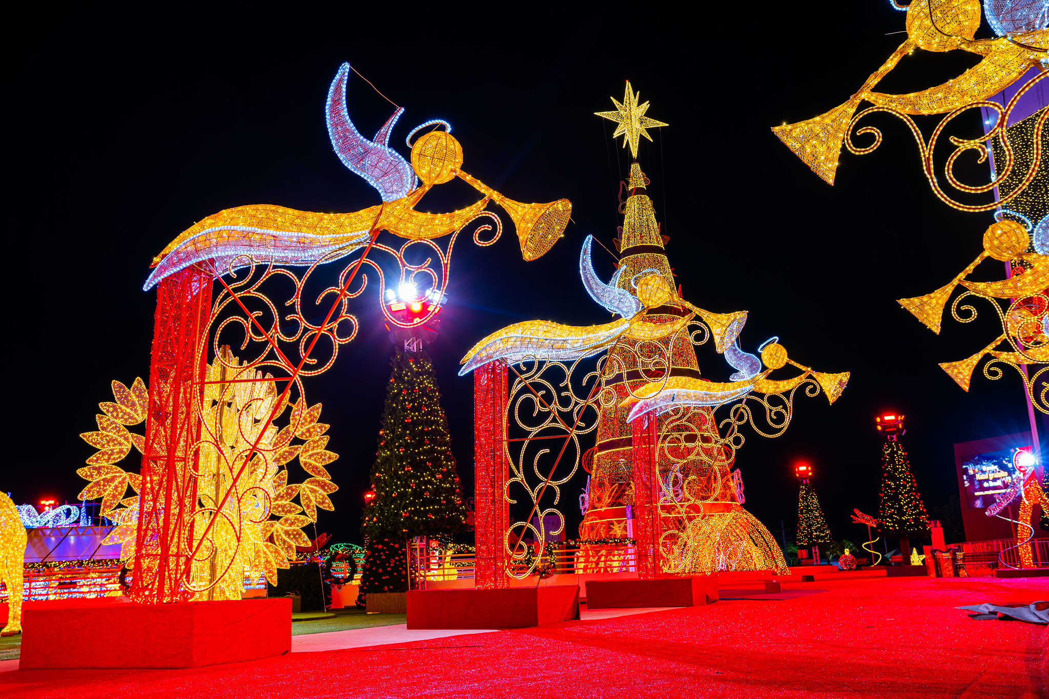 Decoração do Natal do Bem de Goiás 2025. Foto: Divulgação / Governo de Goiás