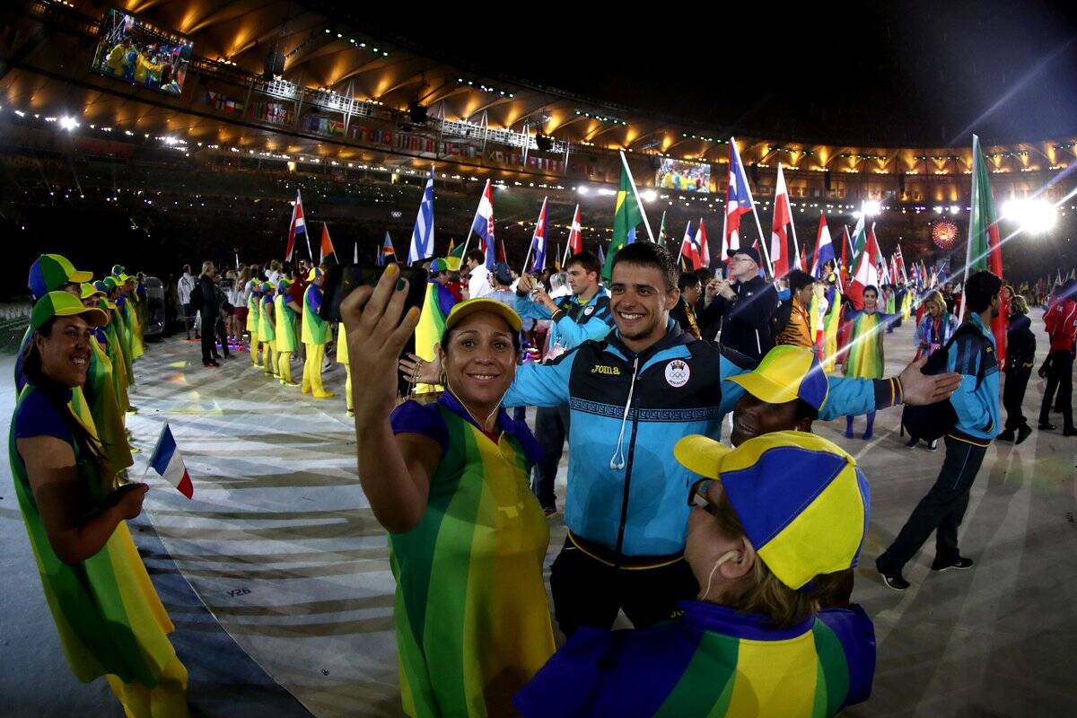 Cerimônia de encerramento do Rio 2016. Foto: Reprodução/Twitter