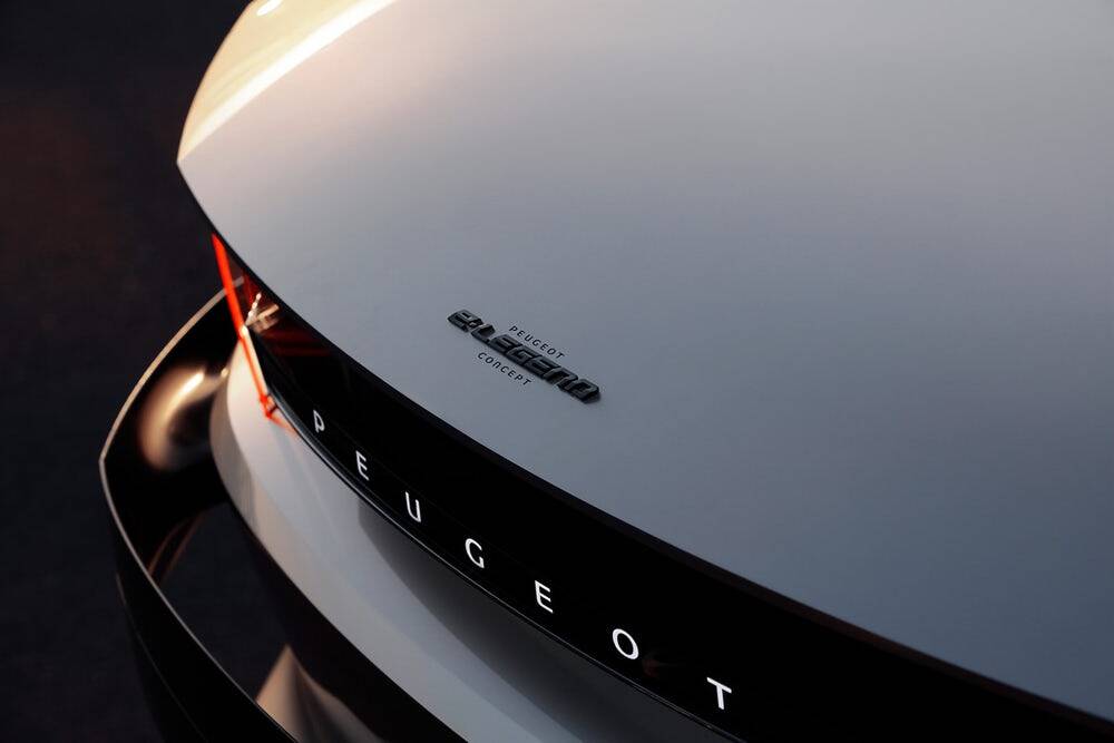 Peugeot e-Legend. Foto: Divulgação