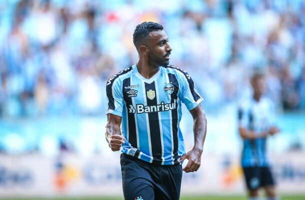 Galdino - Jogou bem e marcou um bonito gol na etapa inicial. Deu calor à defesa botafoguense. No fim, saiu para dar fôlego novo - NOTA 7,5 - Foto: Lucas Uebel/Grêmio