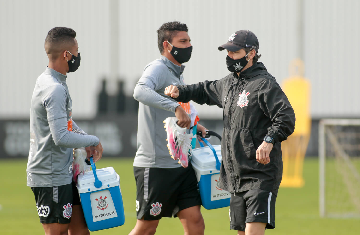 Corinthians faz mais um treino. Foto: Instagram