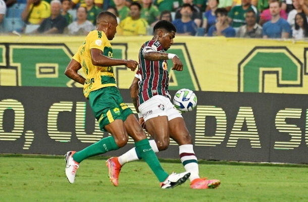 19) Cuiabá: 4 pontos (Jogos: 6 -  1 vitória, 1 empate e 4 derrotas: 22% de aproveitamento). - Foto: Mailson Santana / Fluminense