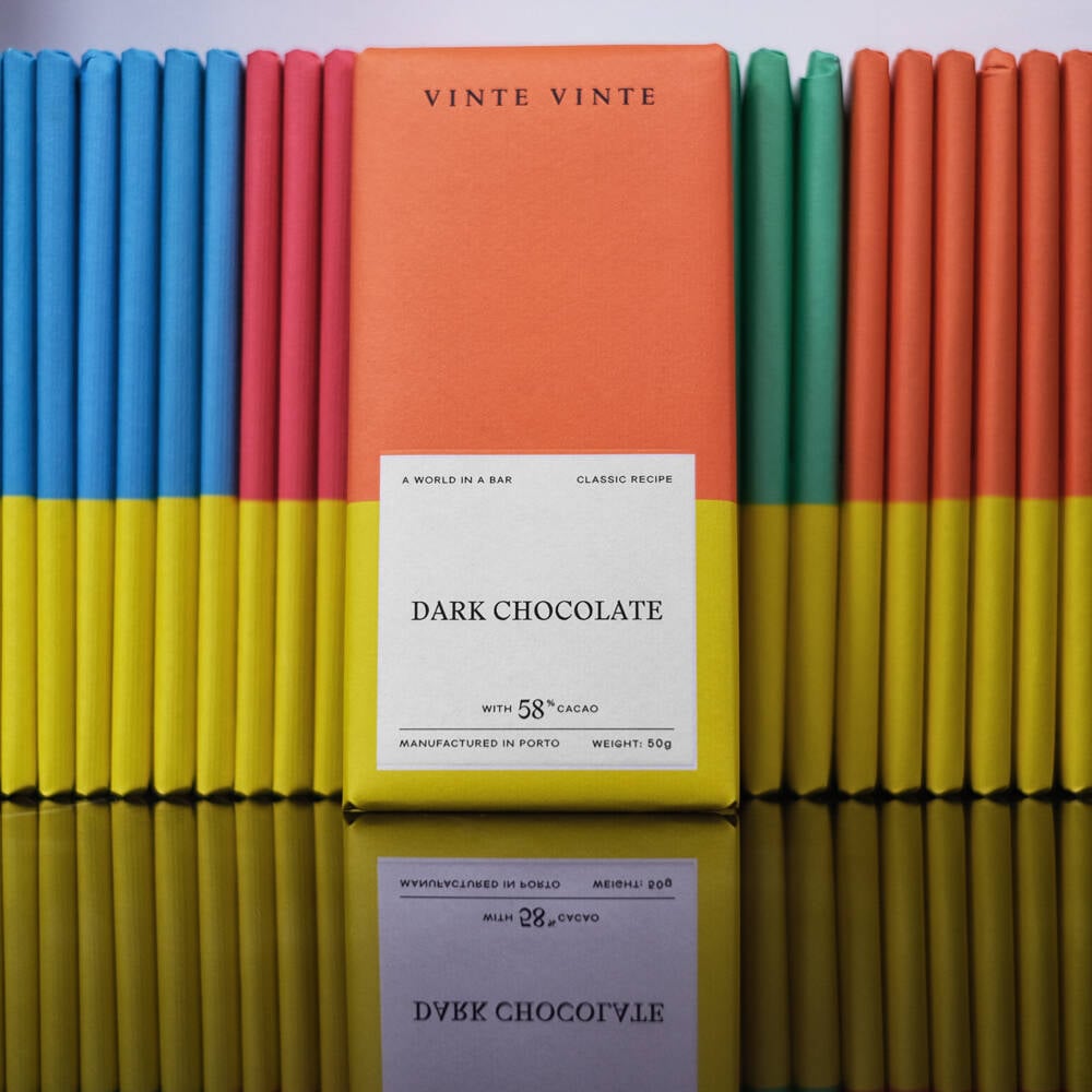 Vinte Vinte, os chocolates exclusivos do WOW Porto. Foto: Divulgação