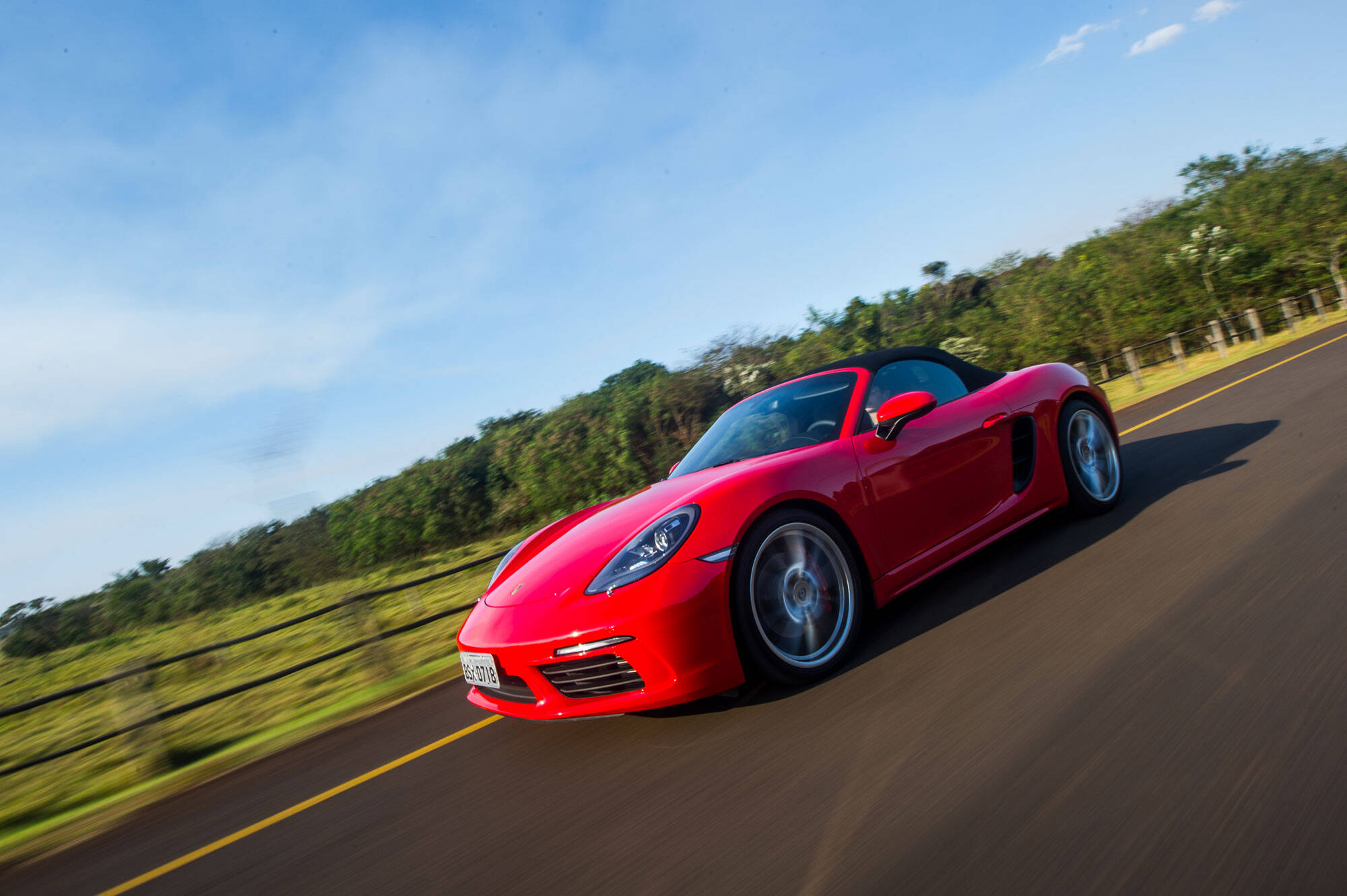 Porsche 718 Boxster S. Foto: Divulgação