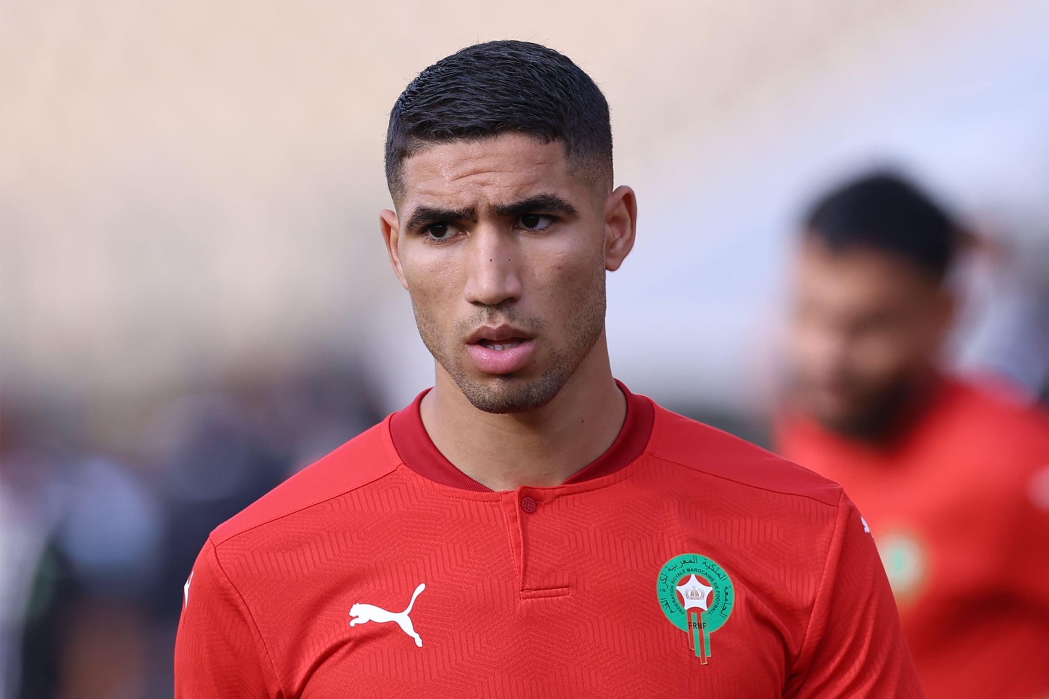 Achraf Hakimi - lateral de 25 anos do PSG, será o principal líder do Marrocos na competição olímpica. Reprodução/Instagram