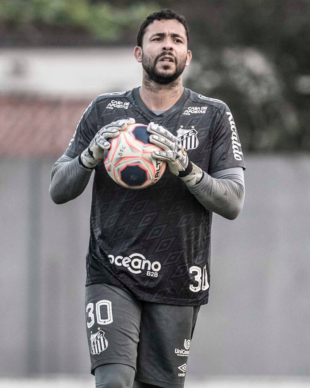 Treino do Santos. Foto: Instagram