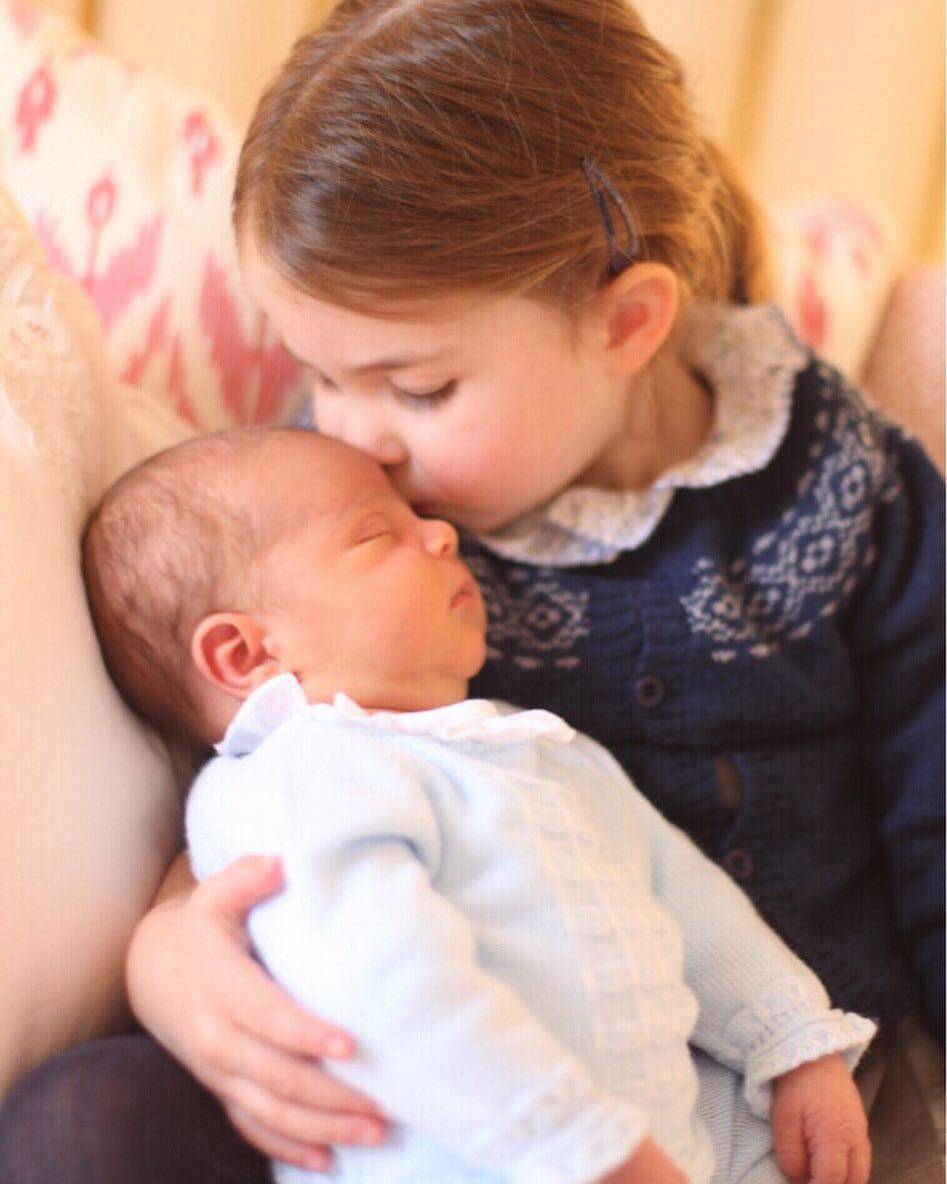 Evolução da Princesa Charlotte. Foto: Reprodução/Instagram/@kensingtonroyal