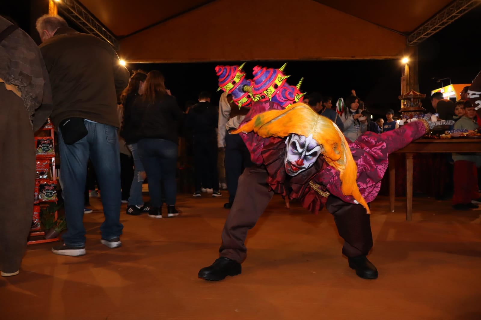 Personagens mais horripilantes do Circo dos Horrores no Hopi Hari. Foto: Pedro H. Lopes