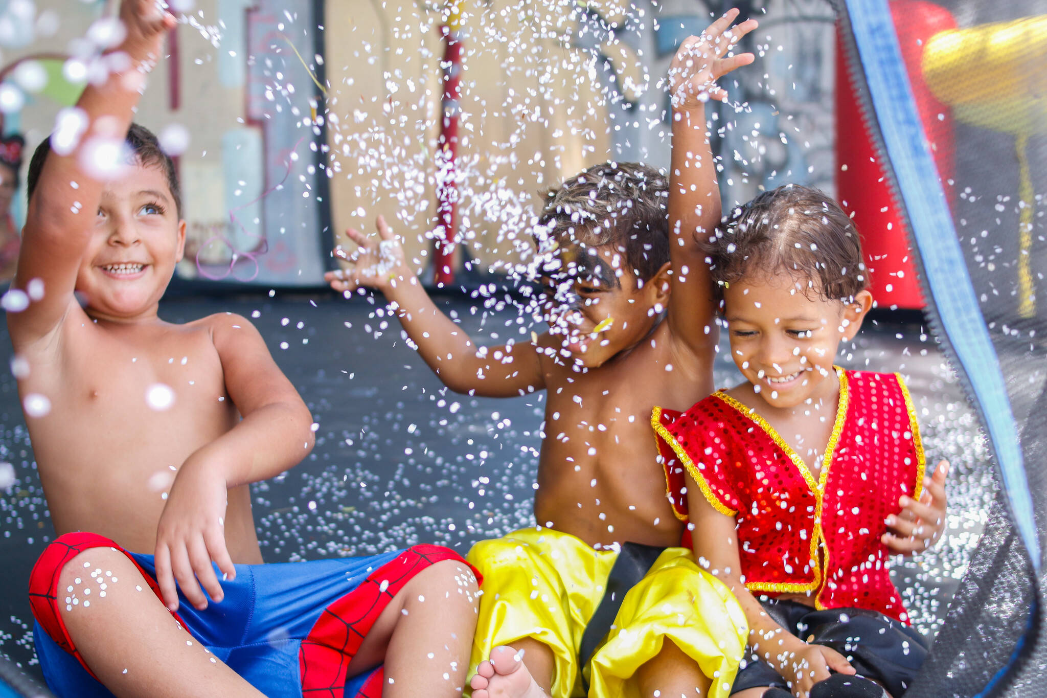 Em Olinda, a folia diverte também as crianças. Foto: Alice Maria/Prefeitura de Olinda