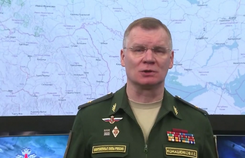 A confirmação foi feita pelo major-general Igor Konashenkov, porta-voz do Ministério da Defesa russo. 