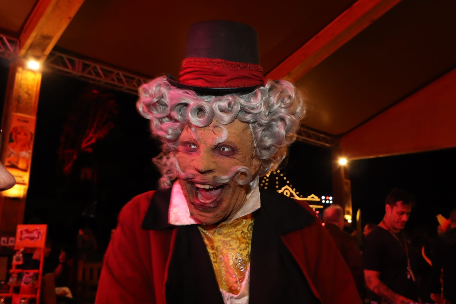 Personagens mais horripilantes do Circo dos Horrores no Hopi Hari. Foto: Pedro H. Lopes