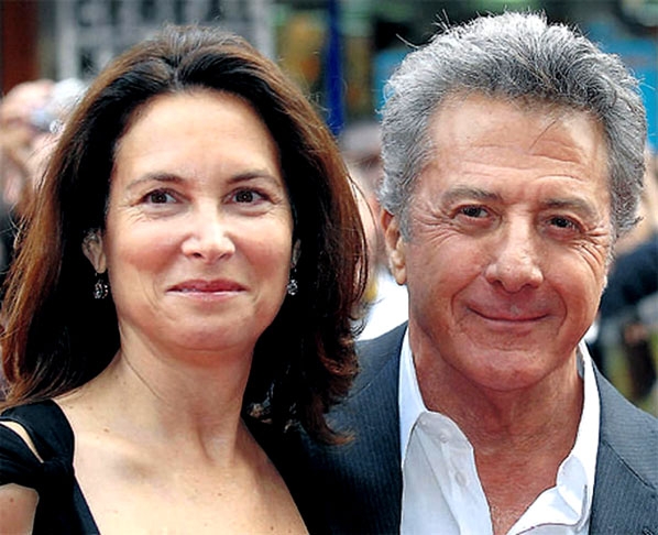 Dustin Hoffman e Lisa Hoffman - Desde 1989
