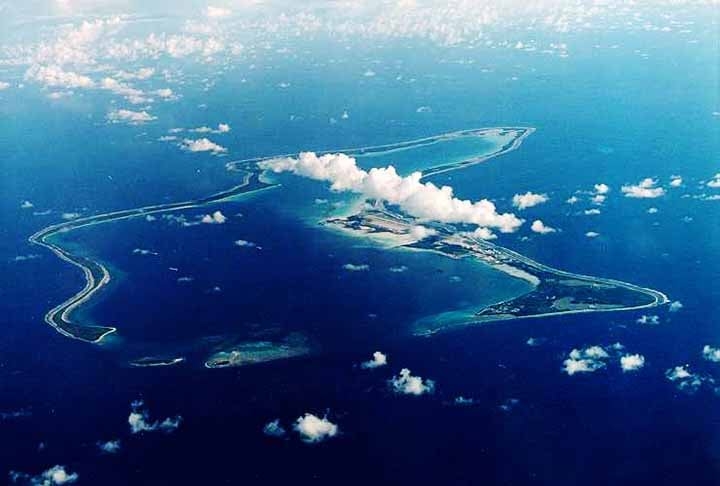 O atol remoto de Chagos é um dos maiores do mundo e um laboratório natural para cientistas estudarem ecossistemas intocados e a conservação marinha. Reprodução: Flipar