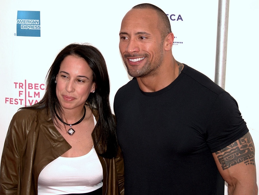 Dwayne Johnson foi casado com a ex-fisiculturista Dany Garcia (foto) entre 1997 e 2007. O casal tem uma filha chamada Simone. 