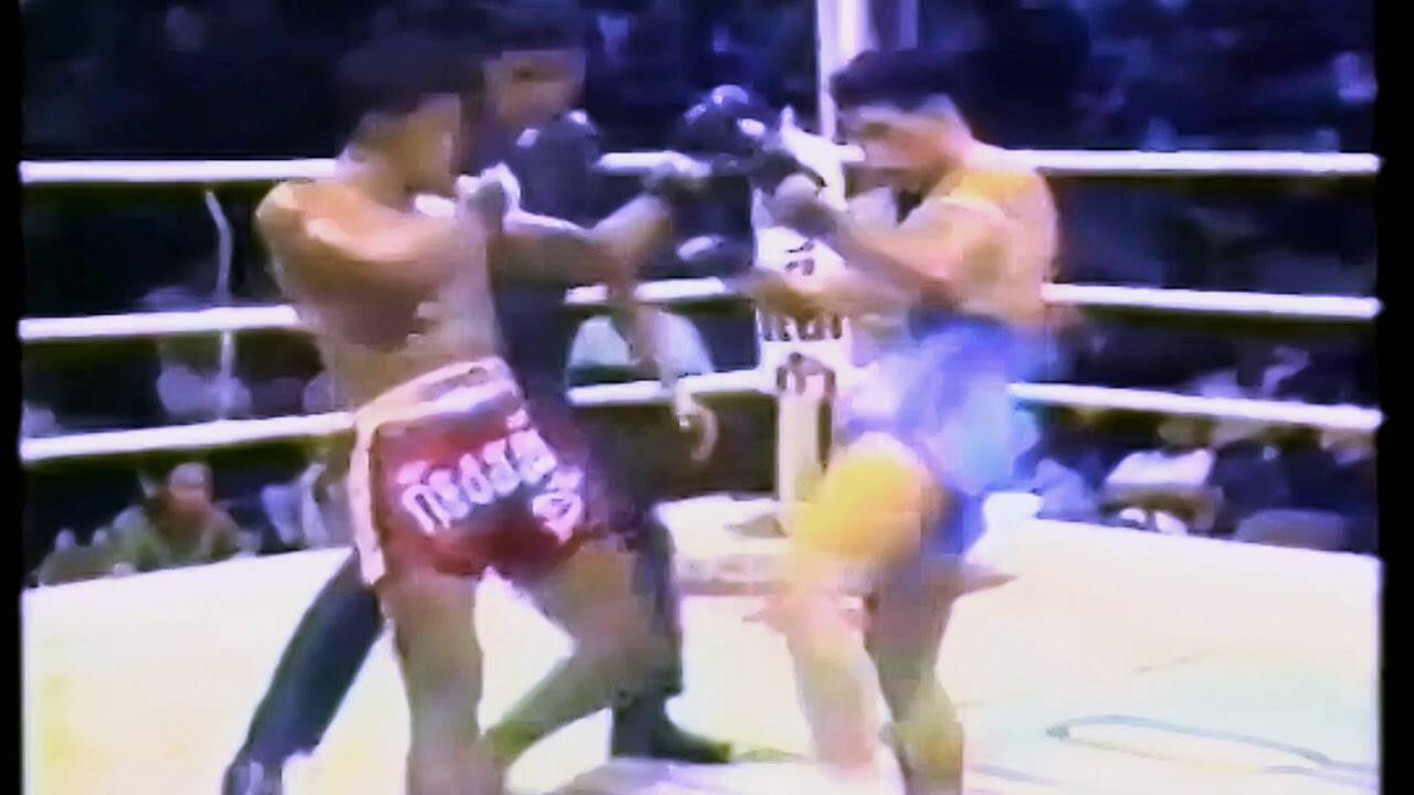 Campeão de muay thai . Foto: Reprodução