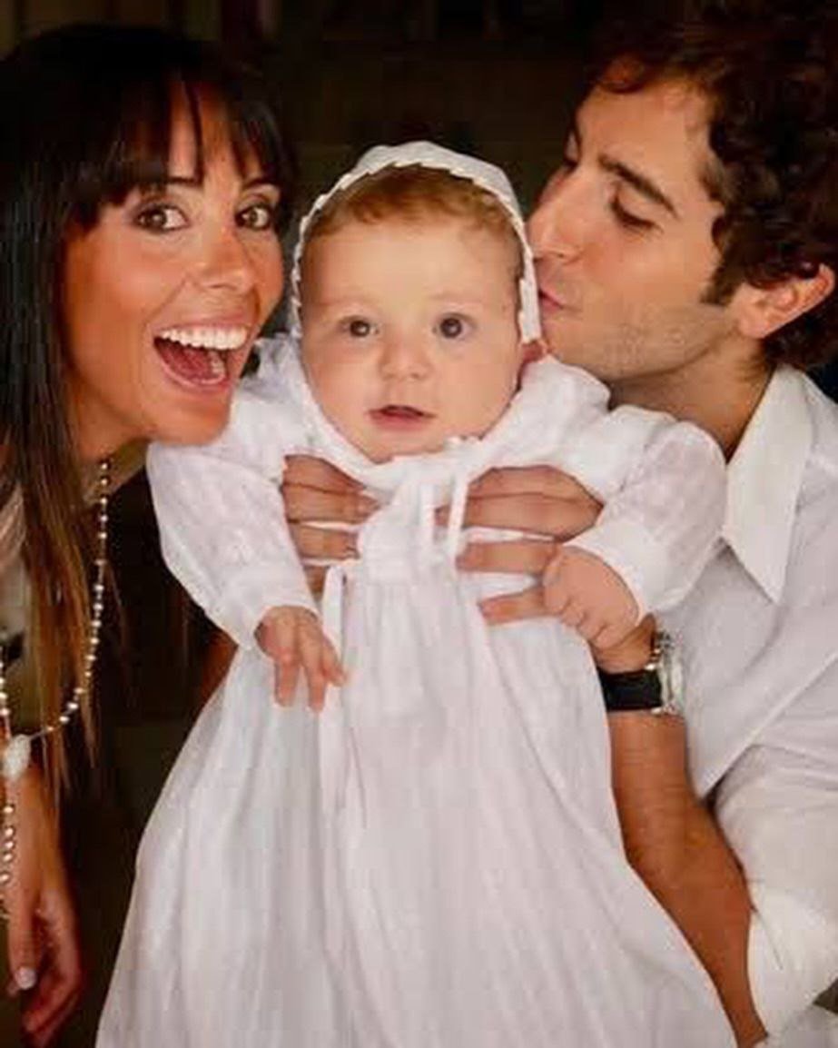 Suzana Gullo e Marcos Mion com o filho Romeo Reprodução/Instagram