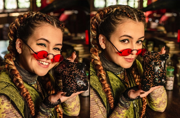 Aos seis anos, Klara fez sua estreia no seriado “Mothern”, do canal GNT. Em seguida, ela participou da novela “Revelação”, no SBT. 
 Reprodução: Flipar