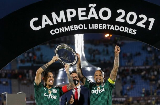 Palmeiras: campeão da Copa Libertadores de 2021 - Foto: Cesar Greco/Palmeiras Reprodução: Jogada10